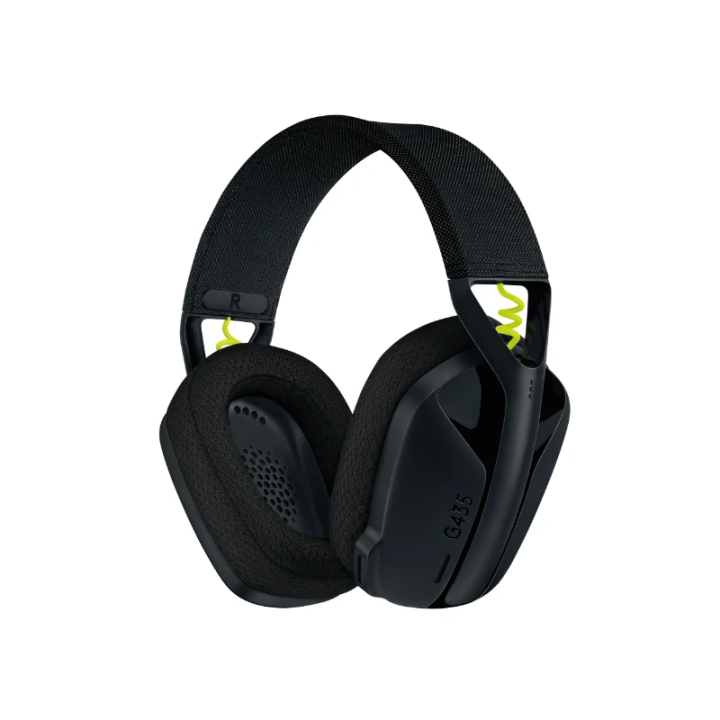 Logitech headset G435 wireless gaming crne