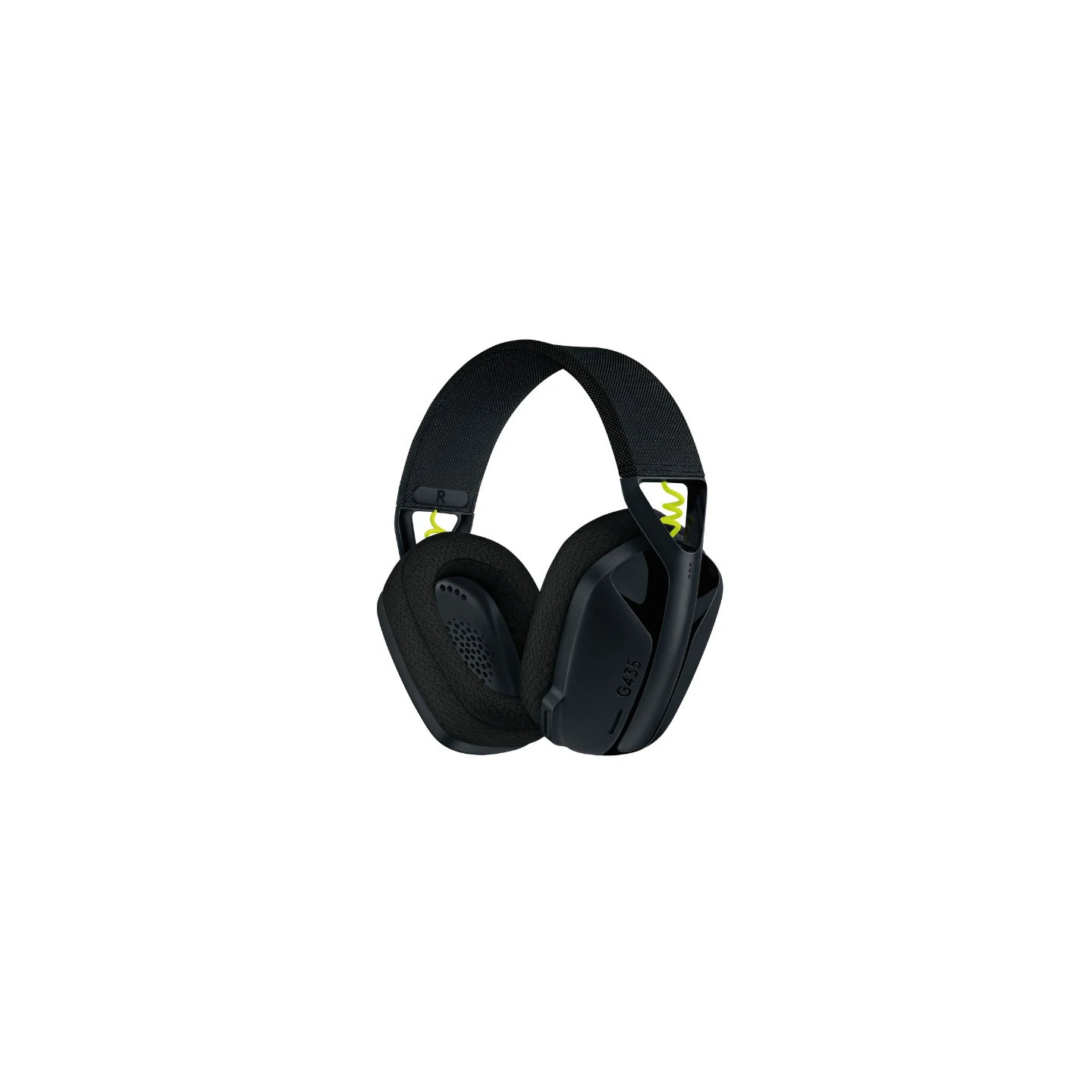 Logitech headset G435 wireless gaming crne