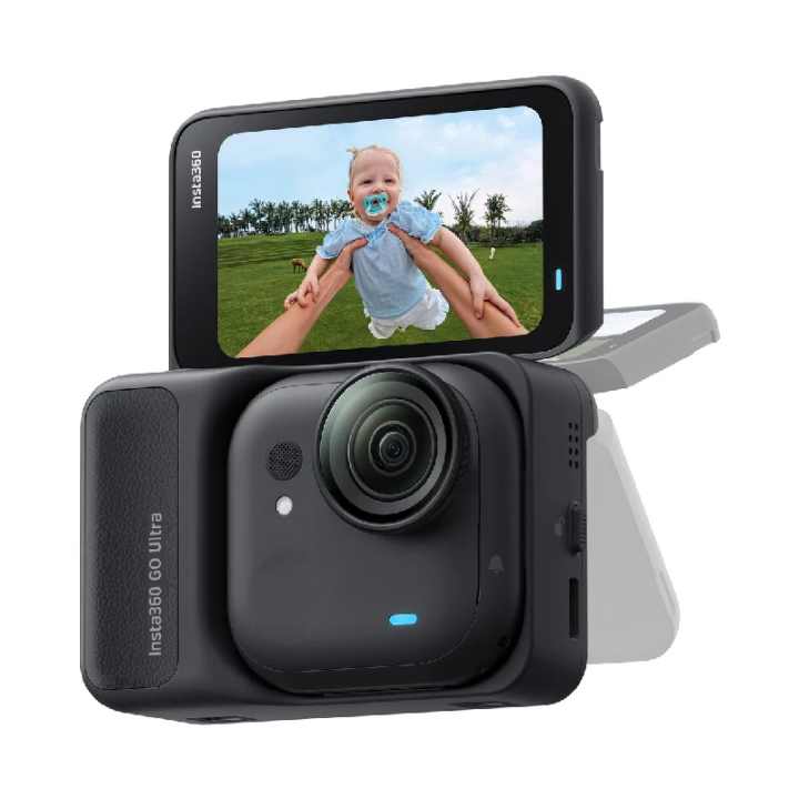 Insta360 GO Ultra Stand Midnight Black