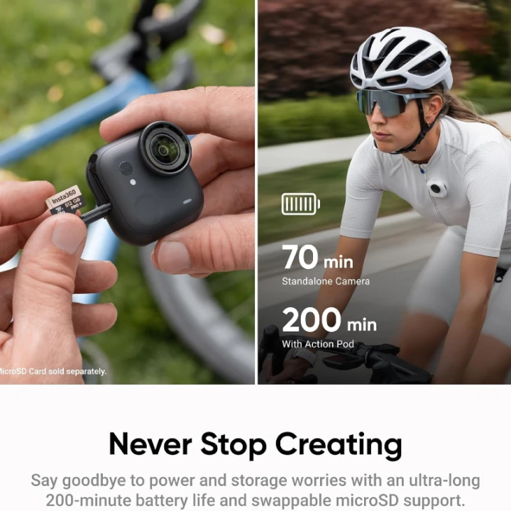 Insta360 GO Ultra Creator Arctic White