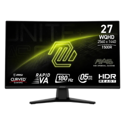 MSI monitor 27'' MAG 274CQF zakrivljeni WQHD Rapid VA 180Hz