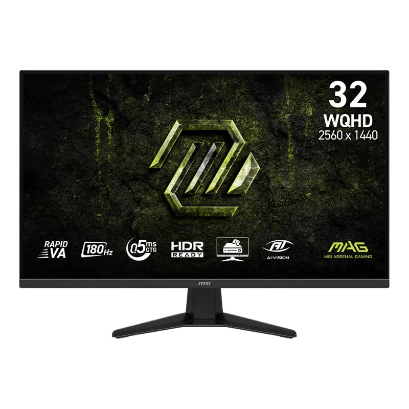 MSI monitor 32'' 325QF E18V WQHD Rapid VA 180Hz