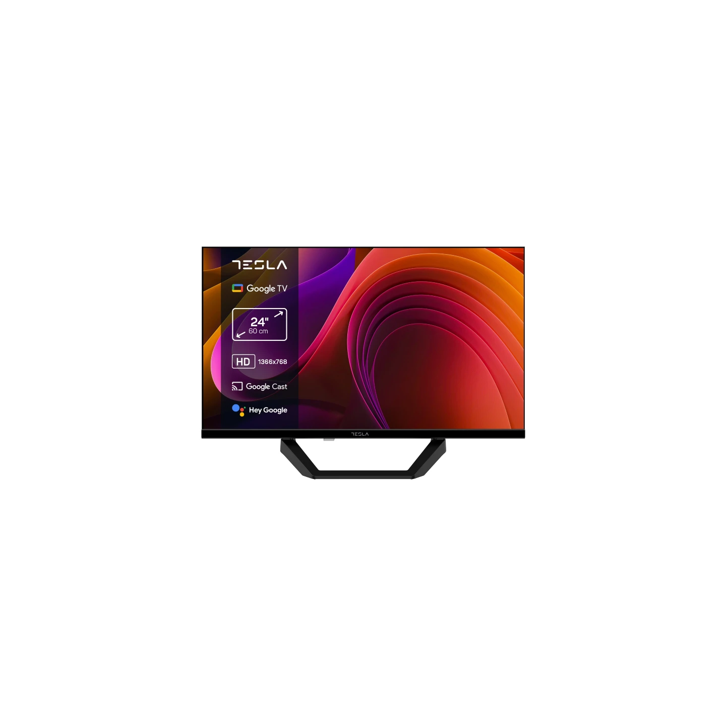 Tesla Televizor 24E655BHS 24'' (61cm) HD, Google TV, 12V Adapter za auto