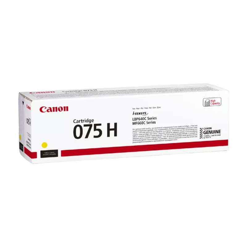 Toner Canon CRG-075H Y Yellow
