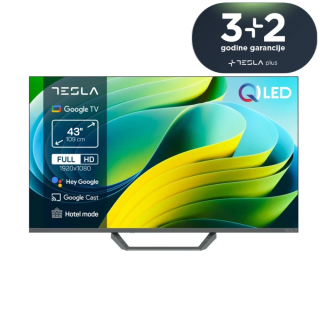 Tesla TV Q40E665GFS QLED  40'' (101cm) FHD, Google TV