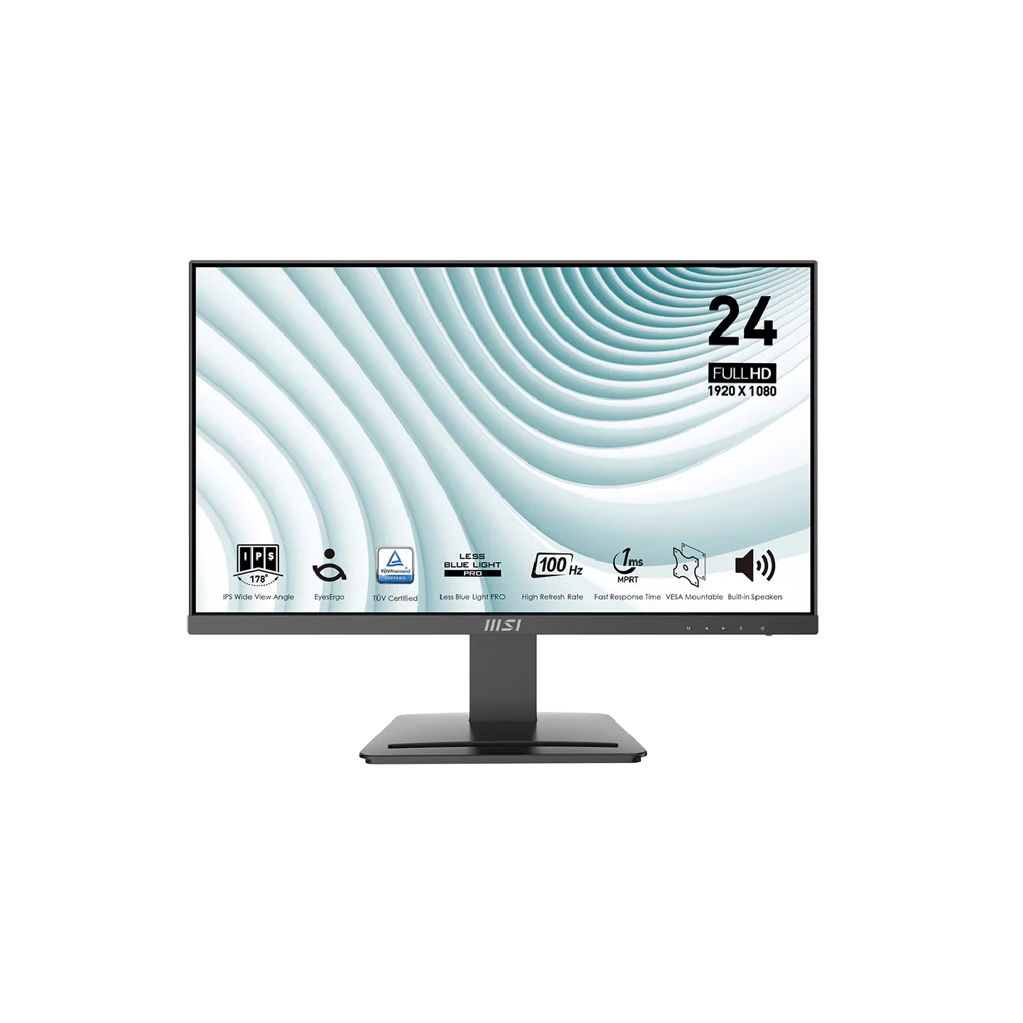 MSI monitor 24'' PRO MP243X FHD IPS 100Hz