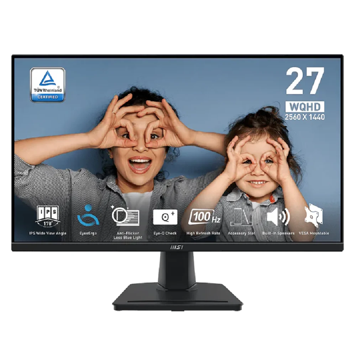 MSI monitor 27" PRO MP275Q 100Hz WQHD IPS