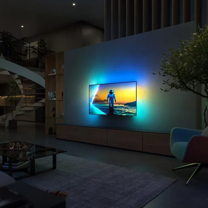 Philips Televizor 65OLED820/12 OLED 65'' (165cm) 4K, 144 Hz, Ambilight, Google TV