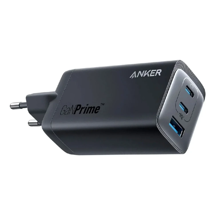 Anker Prime 67W GaN Wall Charger (3 Ports) Black