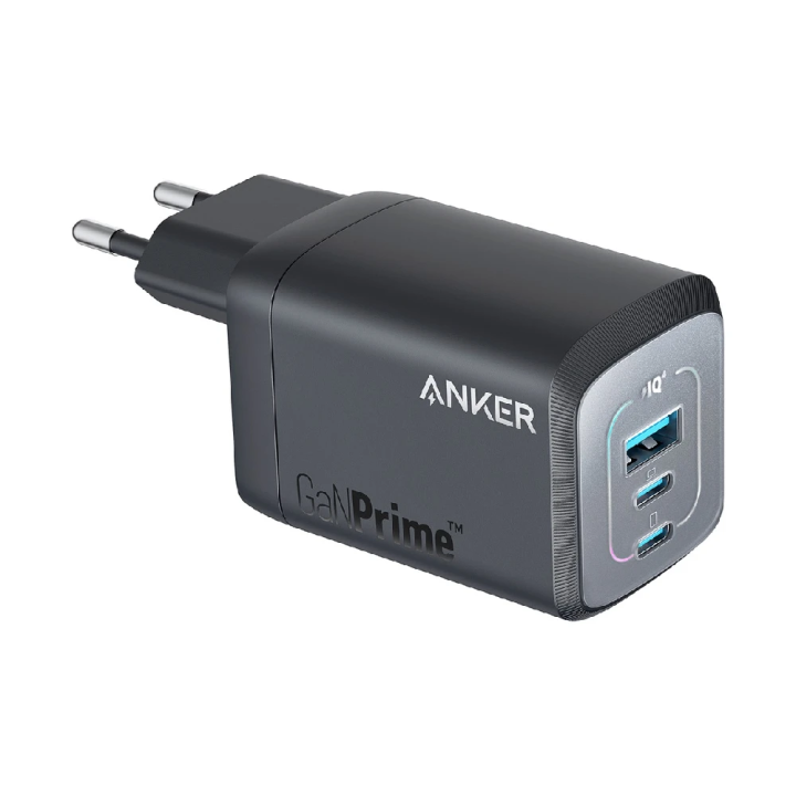 Anker Prime 67W GaN Wall Charger (3 Ports) Black