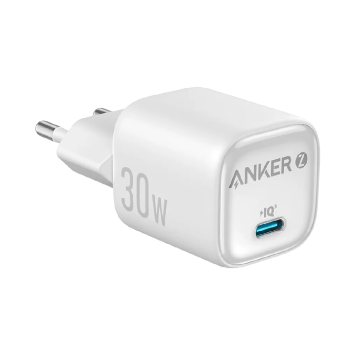 Anker Zolo Charger (30W, PD 3.0) White