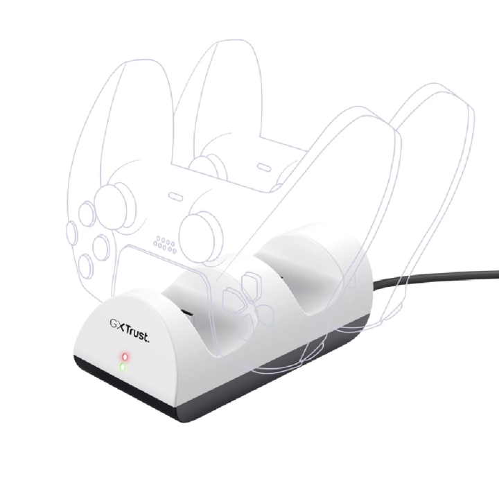 Trust GXT254 duo charge dockza PS5