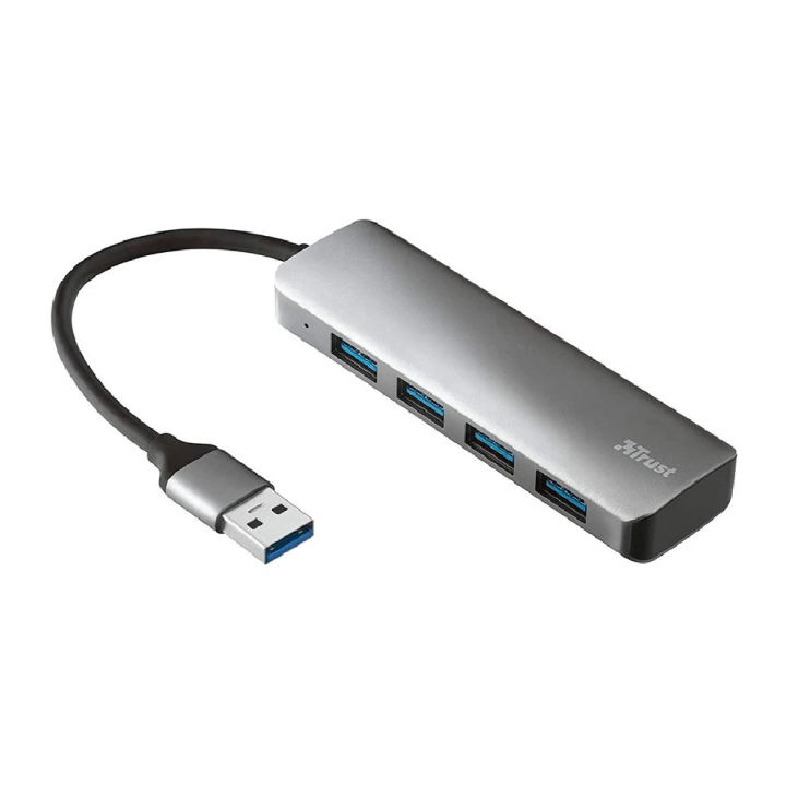 Trust HALYX Aluminium USB 3.2 HUB, 4 portni