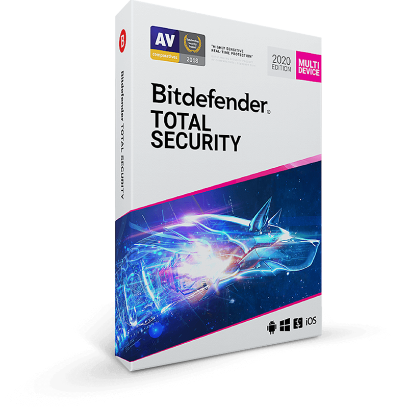 Bitdefender Total Security za 10 korisnika, 1g, elektronska licenca
