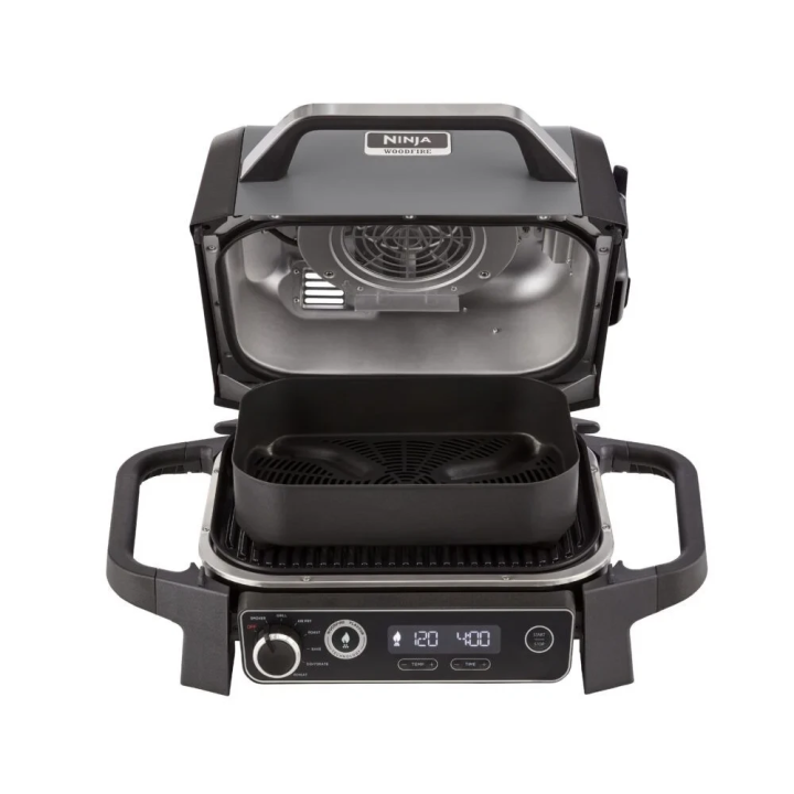 Ninja električni roštilj OG701EU, 7 funkcija.Woodfire tehnologija, do 75% manje masti
