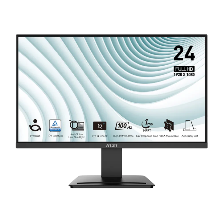 MSI monitor 24" PRO MP2412 FHD VA 100Hz, Business