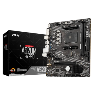MSI matična ploča A520M-A PRO AM4
