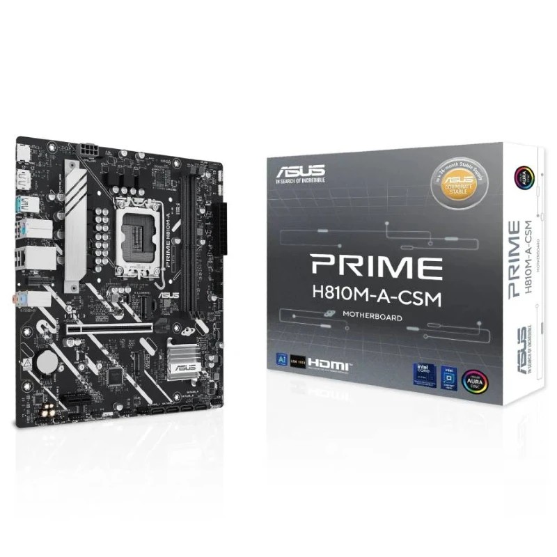 Asus matična ploča Intel H810M-A-CSM, LGA1851