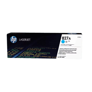 HP 827A Cyan LaserJet Toner, CF301A