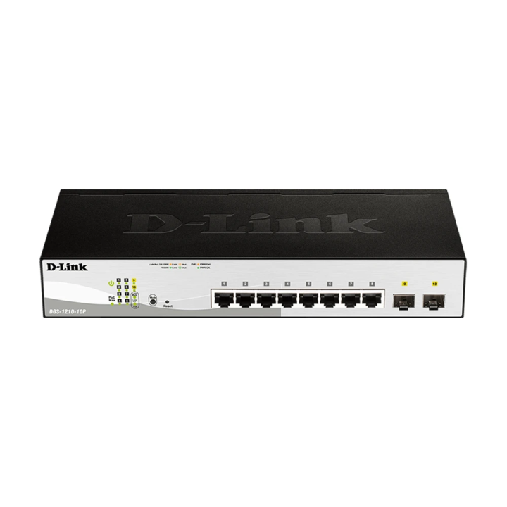 D-Link switch web upravljivi DGS-1210-10P