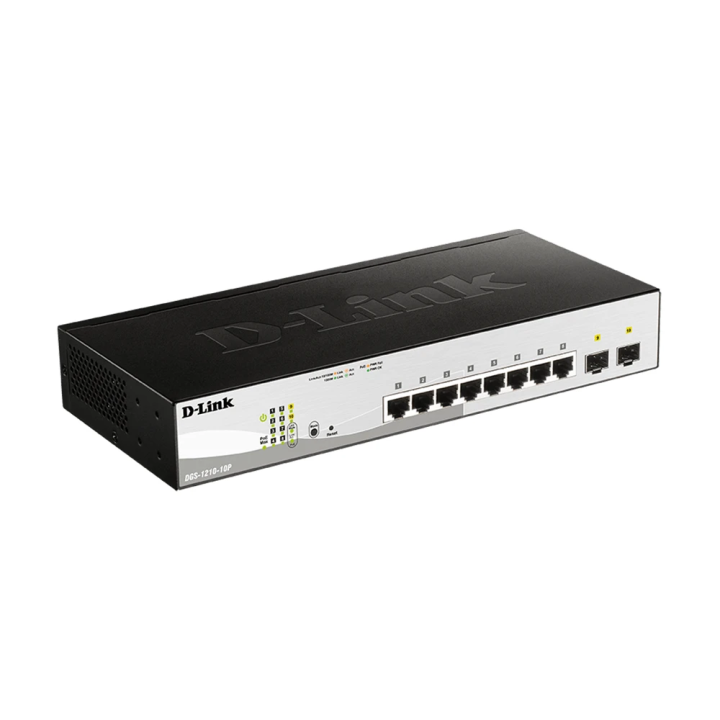 D-Link switch web upravljivi DGS-1210-10P