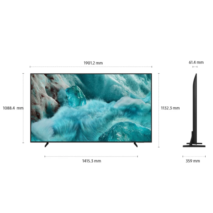 Samsung Televizor QE85Q7FAAUXXH QLED 85'' (216cm) 4K UHD, Ai Tizen TV