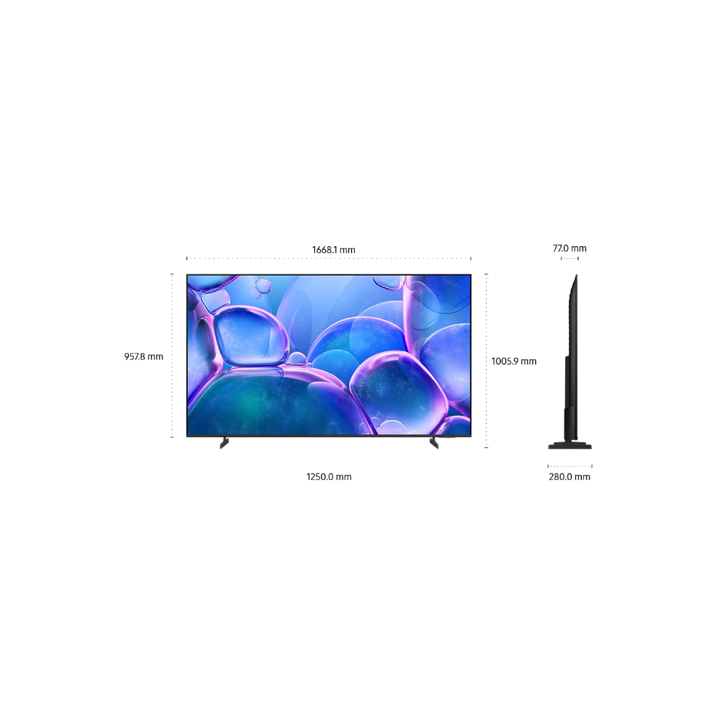 Samsung Televizor UE75U7022FKXXH LED 75'' (190cm) 4K UHD, Tizen TV