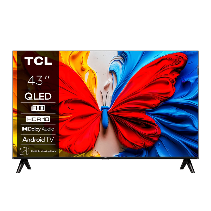 TCL Televizor 43S5K QLED 43'' (109cm) FHD, Google TV