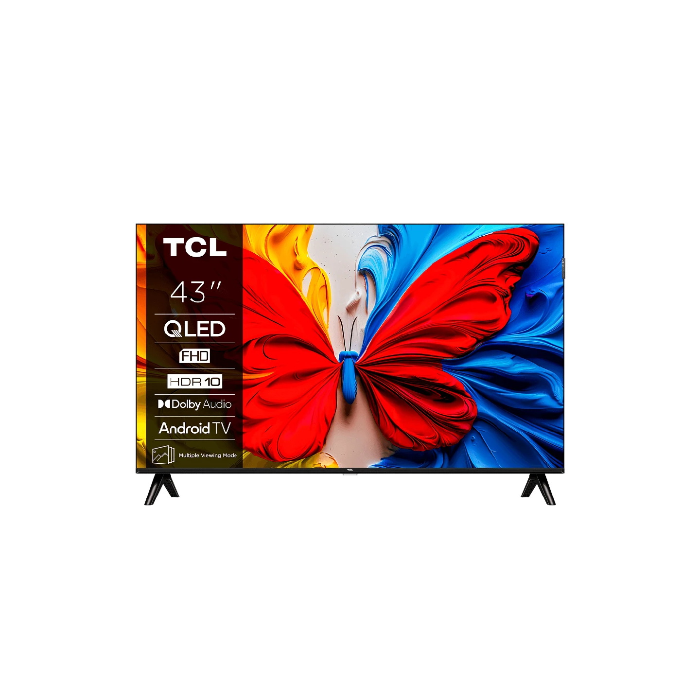 TCL Televizor 43S5K QLED 43'' (109cm) FHD, Google TV