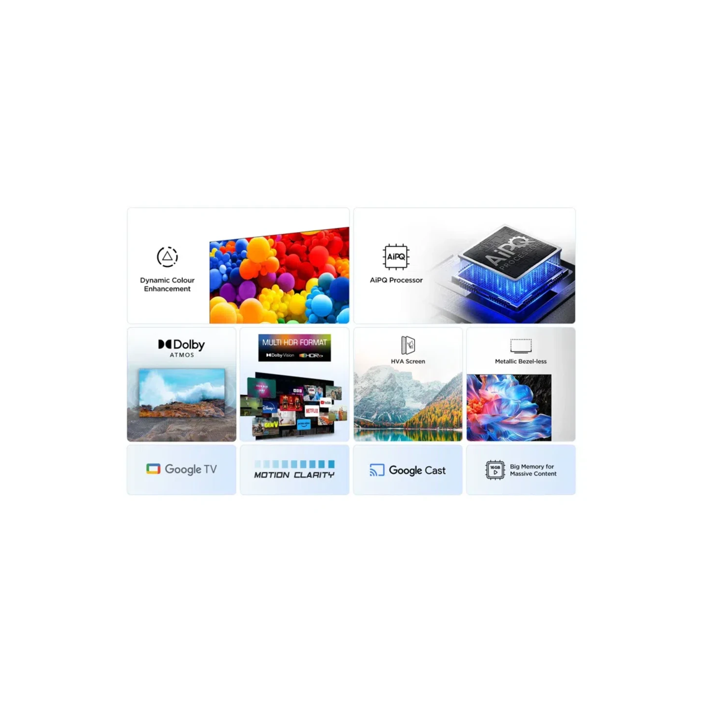 TCL Televizor 43V6C LED 43'' (109cm) 4K UHD, Google TV
