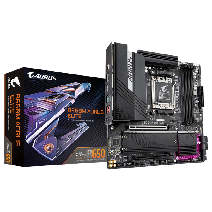 Gigabyte matična ploča B650M AORUS ELITE, AM5