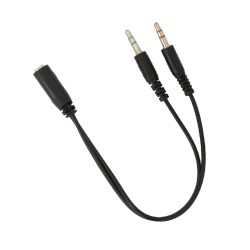 White shark slušalice Firefly crne