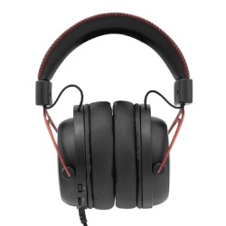 White shark slušalice Gorilla crno-crvene