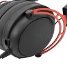 White shark slušalice Gorilla crno-crvene