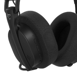 White Shark gaming slušalice bežične Firecrest crne