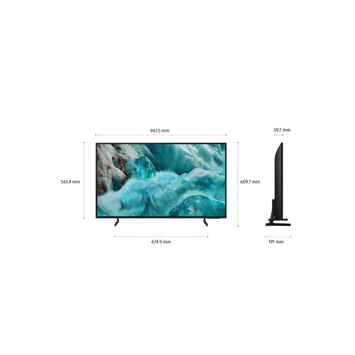 Samsung Televizor QE43Q7FAAUXXH QLED 43'' (109cm), 4K UHD, Ai Tizen TV