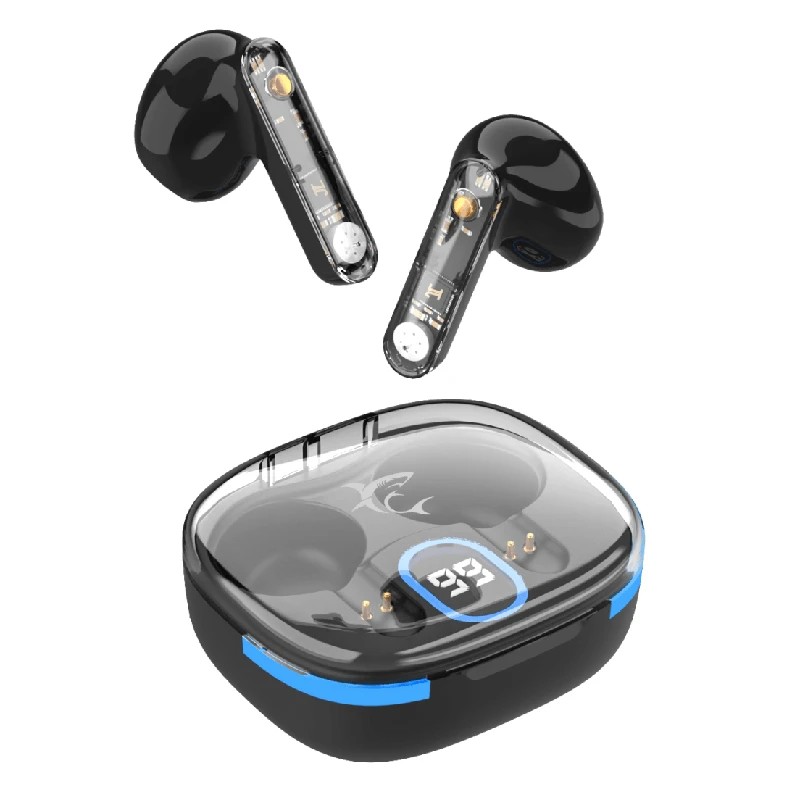 White shark slušalice i mikrofon Earbuds Hyperbeat crne