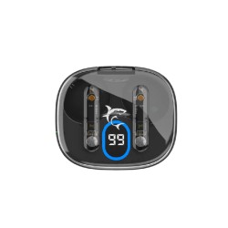 White shark slušalice i mikrofon Earbuds Hyperbeat crne