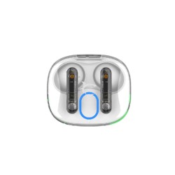 White shark slušalice i mikrofon Earbuds Hyperbeat bijele