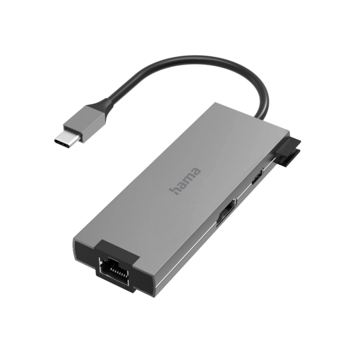 Hama USB-C Hub 5 portova HDMI, LAN