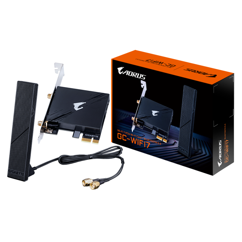 Gigabyte WIFI kartica GC-WIFI7 Wi-Fi 7 PCIe, Bluetooth 5.3