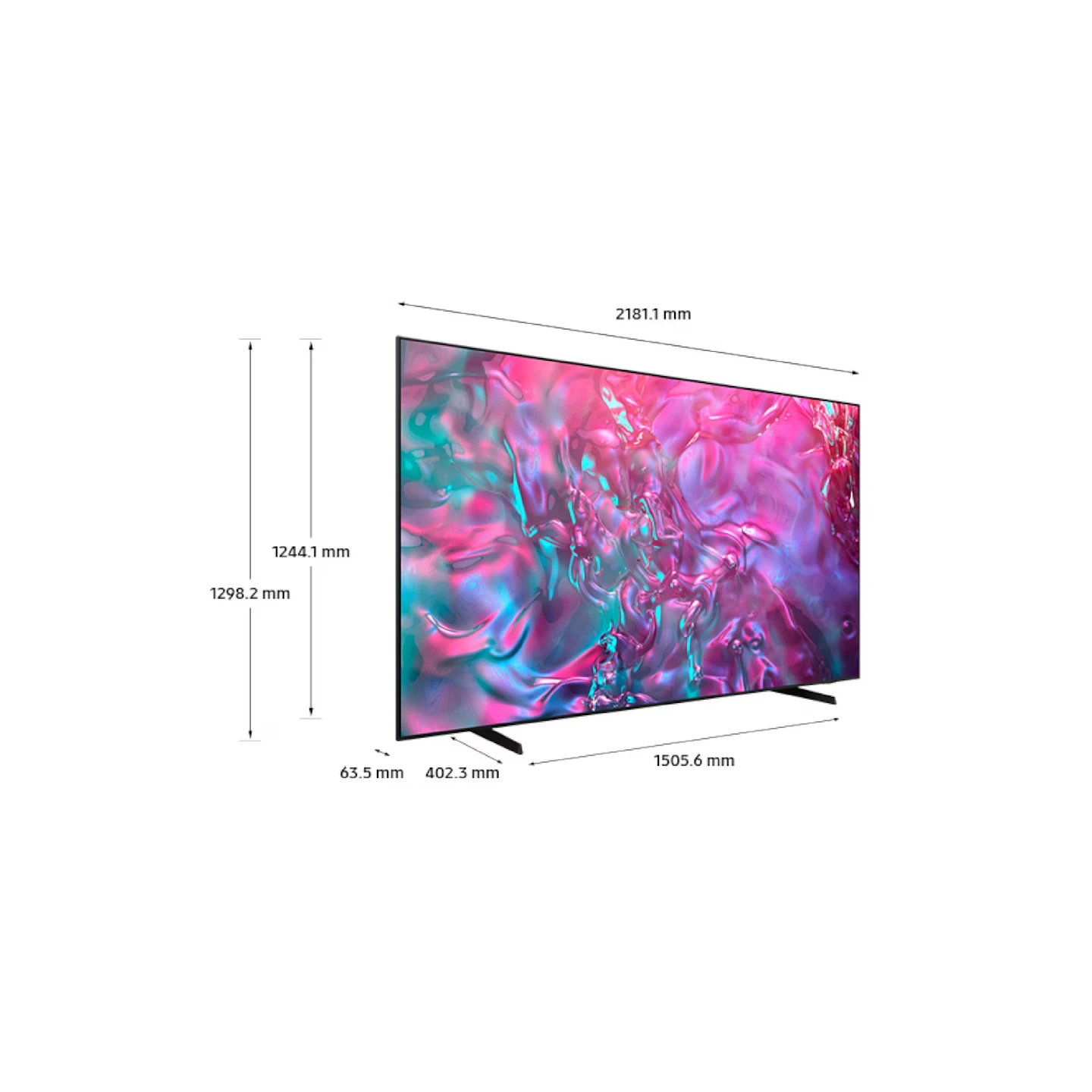 Samsung TV UE98DU9072UXXH LED TV 98'' (249 cm) 4K
