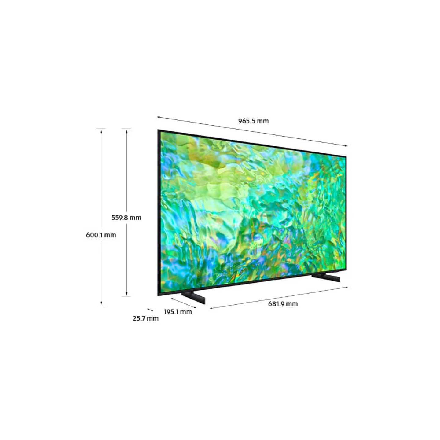 Samsung Televizor UE43CU8072UXXH LED 43'' (109 cm) 4K UHD, Tizen TV