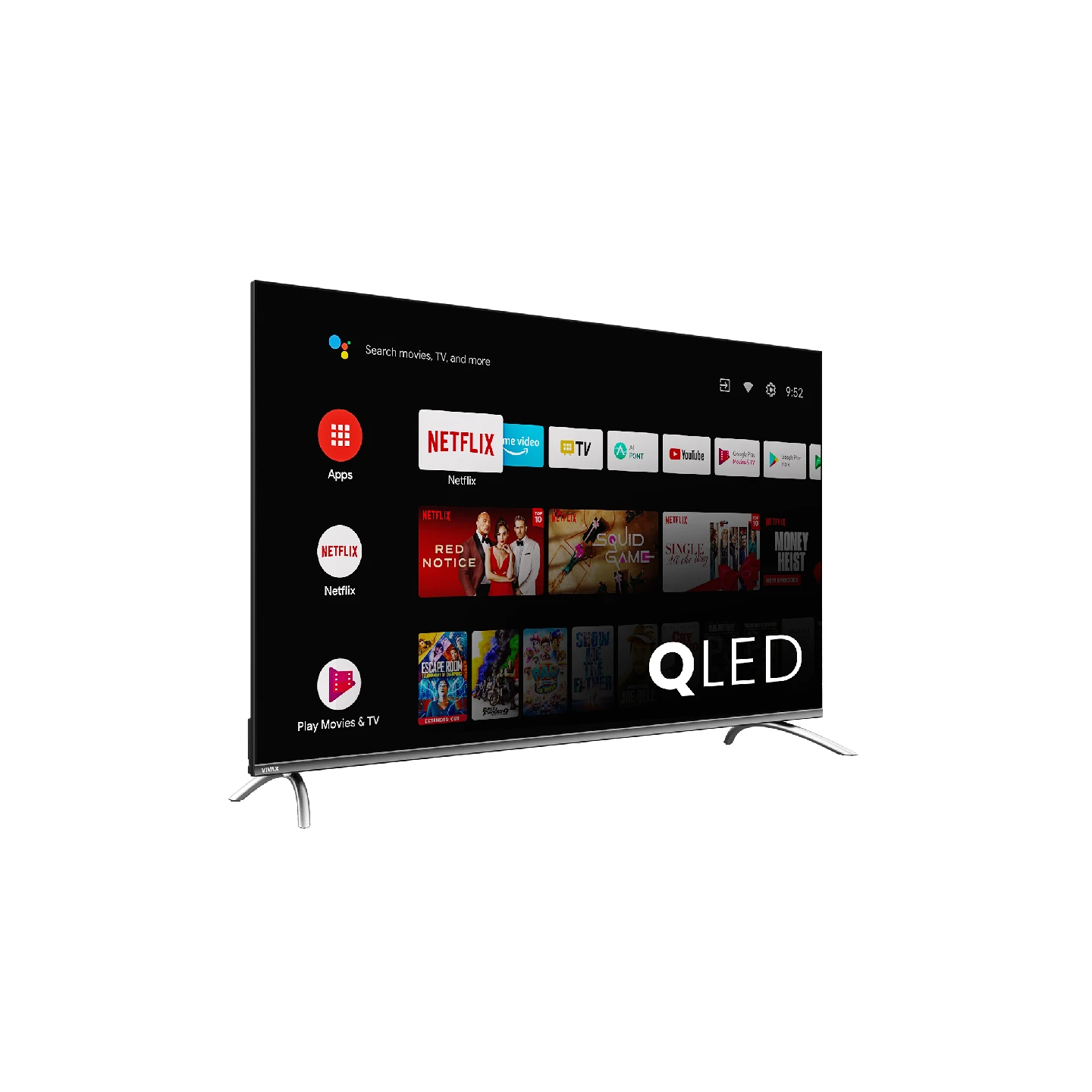 Vivax Televizor 50Q10C QLED TV 50'' (127 cm) 4K UHD, Android TV