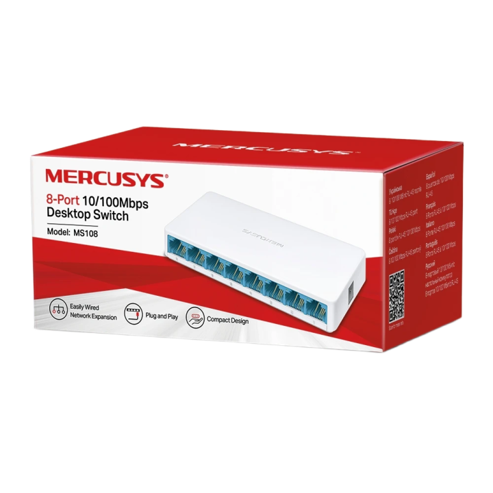 Mercusys MS108 Desktop Switch