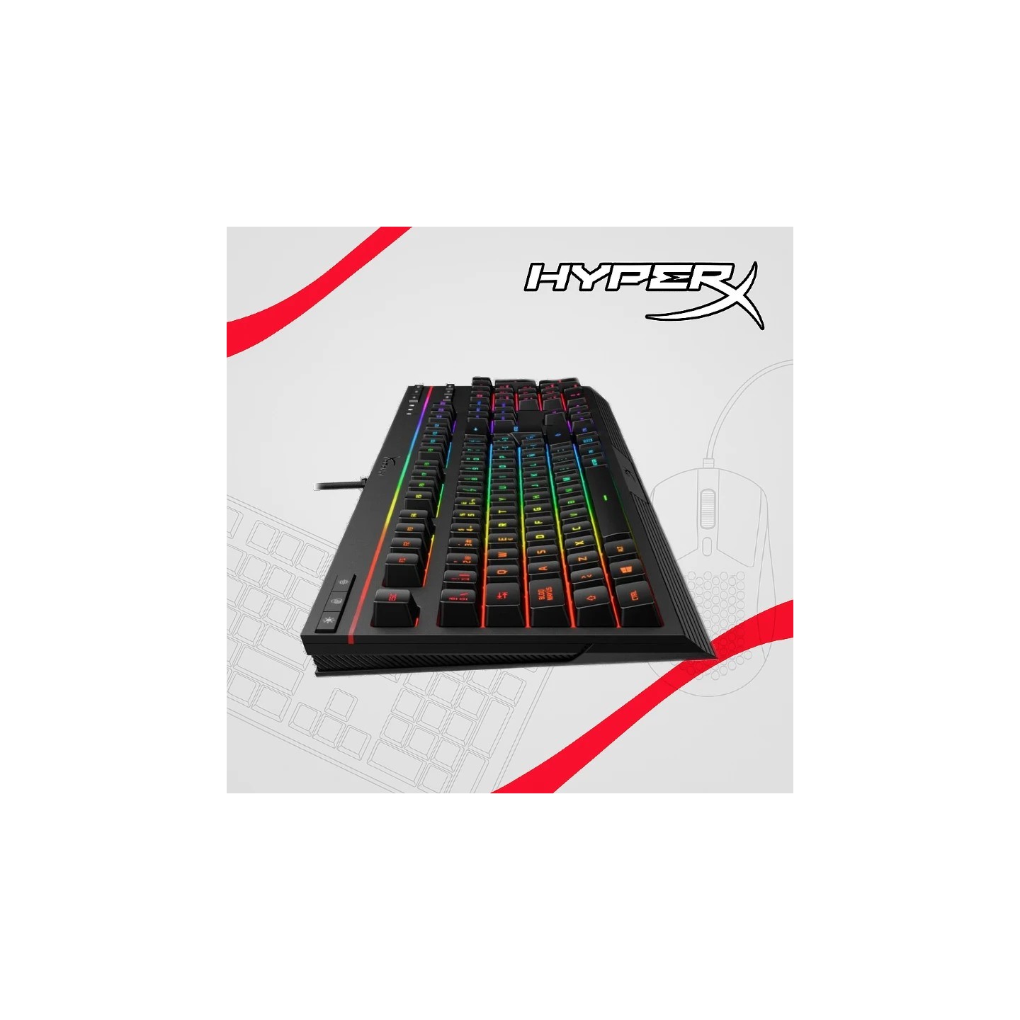 HyperX Alloy CORE RGB Gaming tastatura
