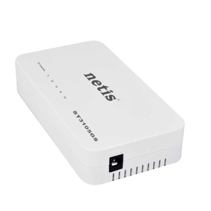 SWITCH 5 Port Gigabit Desktop Netis - ST3105GS