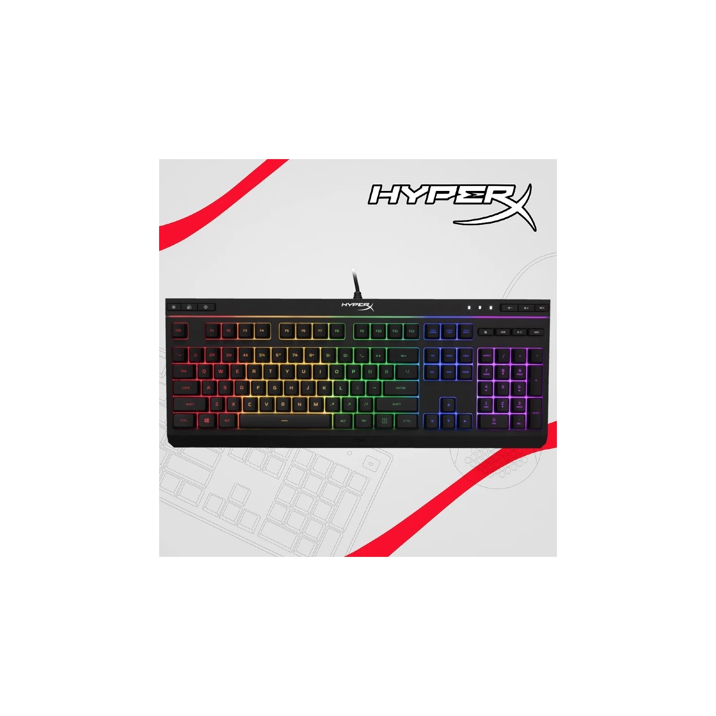 HyperX Alloy CORE RGB Gaming tastatura