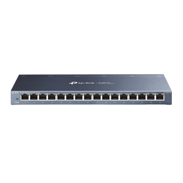 TP-LINK TL-SG116 16-Port Gigabit Desktop Switch