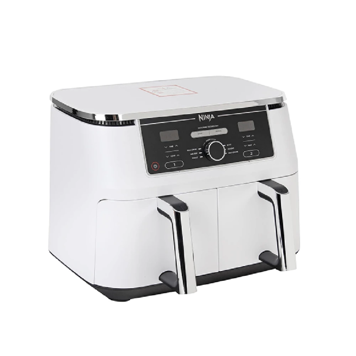 Ninja Dual Zone Air Fryer friteza AF400EUWH 9.5L 2400W, 6 funkcija, dvije zone, PTFE neljepljivi premaz